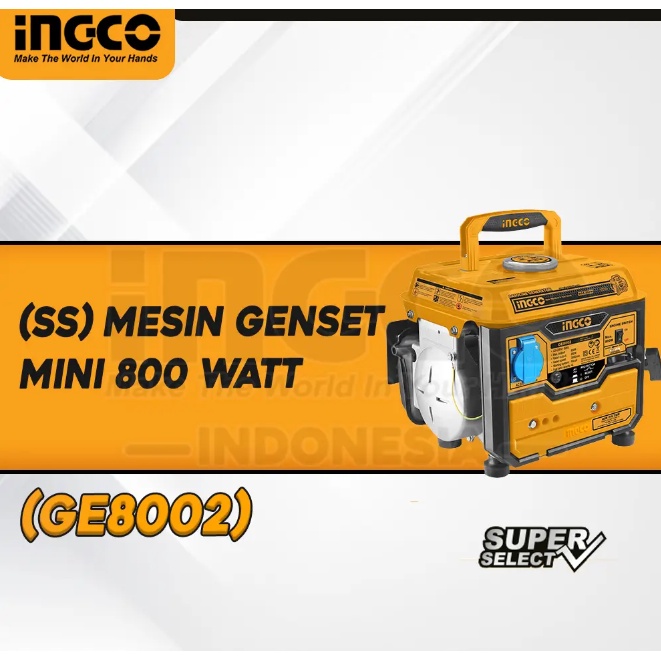 MESIN GENSET MINI 800 WATT INGCO GE8002