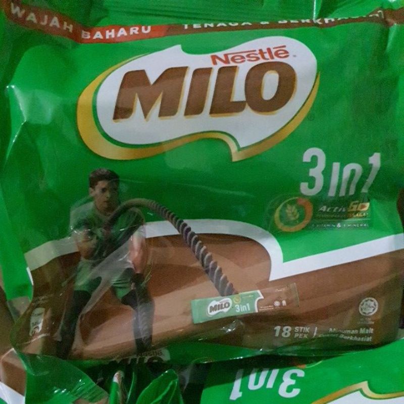 

Milo Sachet 3in1 Malaysia