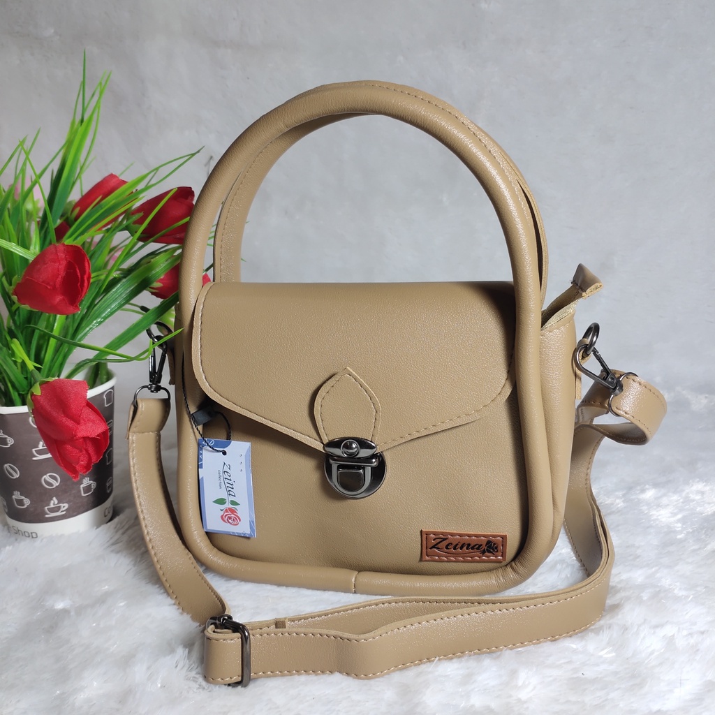 Tas slempang wanita  calista mini bag premium