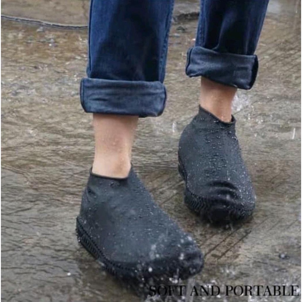 Cover Pelindung Sepatu Anti Air / Sarung Sepatu Anti Air Waterproof Shoes