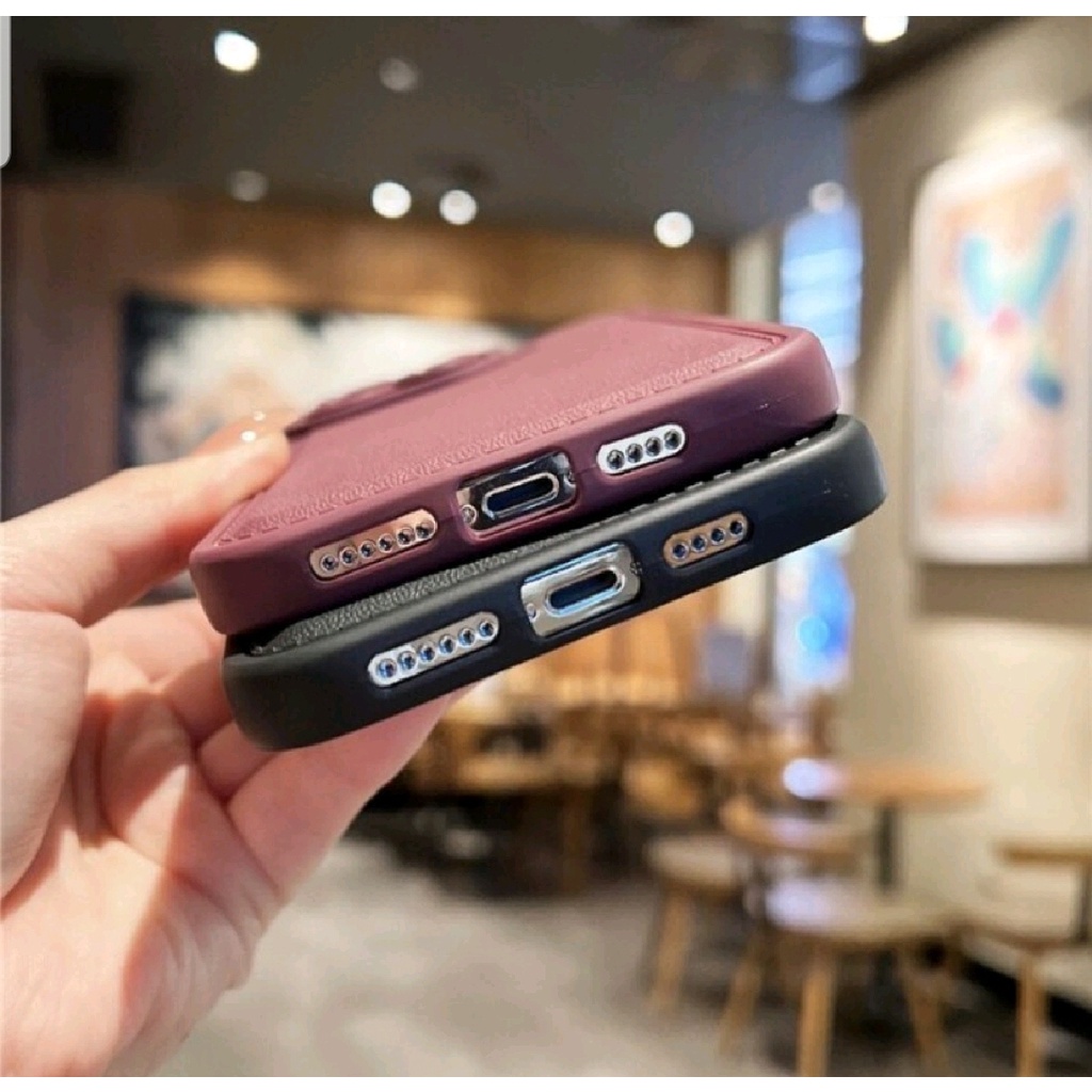 CASE OPPO A15 A15S A16 || SOFTCASE LEATHER PRO OPPO A15 A15S A16 - BD