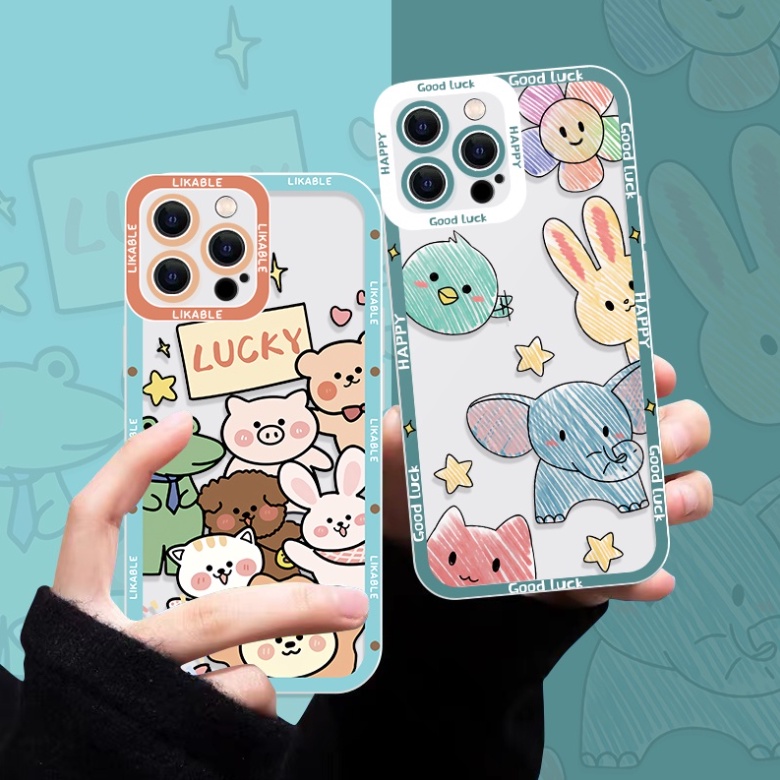 [SOFTCASE] Pets Animal Case Transparan xiaomi redmi 2s 3s pro 4a 4x 5a 5 5+ 6 6a 7a 8 8a pro 9 9a 9c 9t 10 10a 10c 10t note 5 6 7 8 pro 9 note 11