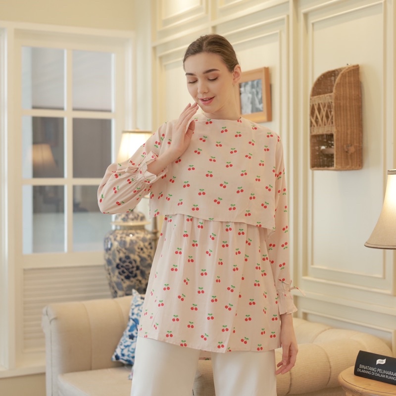 BIBULABEL MAIRA TUNIK / TUNIK BUSUI BUKAAN KANAN KIRI