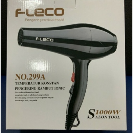 Hair Dryer / Pengering Rambut Fleco 299A Panas / Dingin 1000W