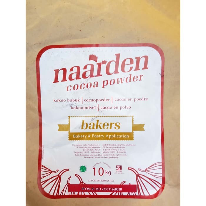 

TERBARU COKLAT BUBUK HOLLAND EROPA NAARDEN 1 KG REPACK - COCOA POWDER BAKERS I