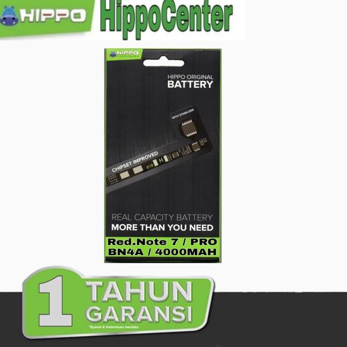 Baterai Hippo Xiaomi Redmi Note 7 / Redmi Note 7 Pro Baterai ( Bn4A )