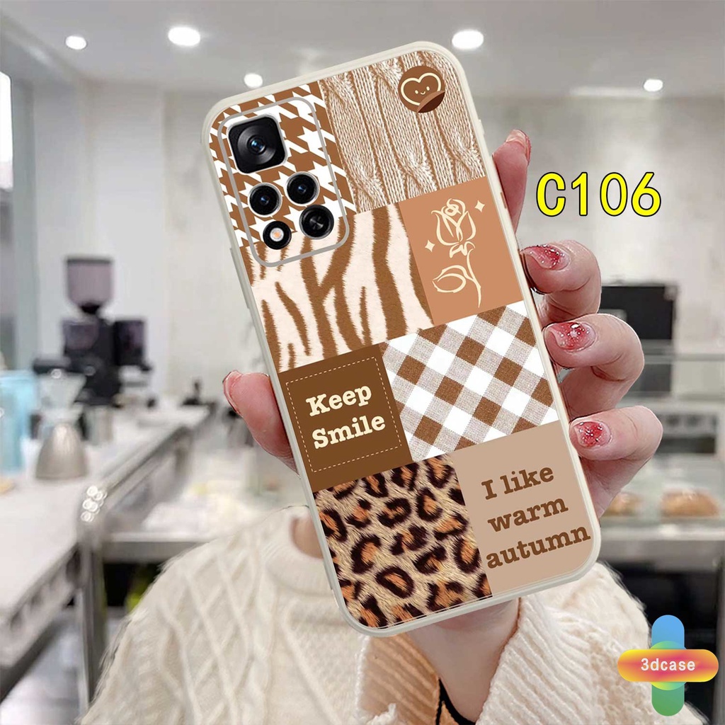 Casing TPU Xiaomi Redmi Note 9 8 10 10S 9 PRO MAX 9S POCO C3 C31 X3 NFC X3 PRO M3 9 9C NFC 9A 9i 9T 9AT 9 PRO Power 9ACTIV 10X POCO M2 PRO Motif Bunga