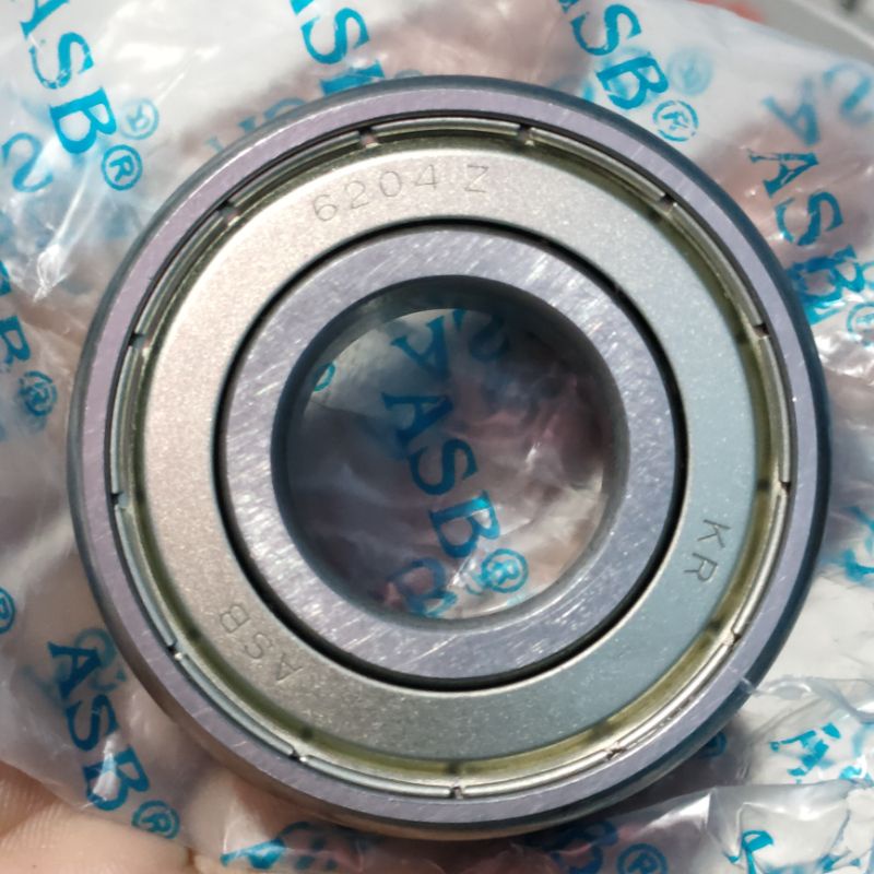 Kelahar Bearing ASB Bering Laher Lahar 6204 ZZ 6204ZZ Harga Per 1 Pcs