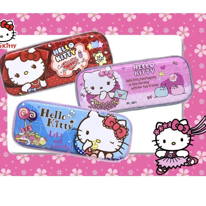 

(V-K-O-❤) Tempat pensil segi 4 Smiggle dan Hello Kitty amanah