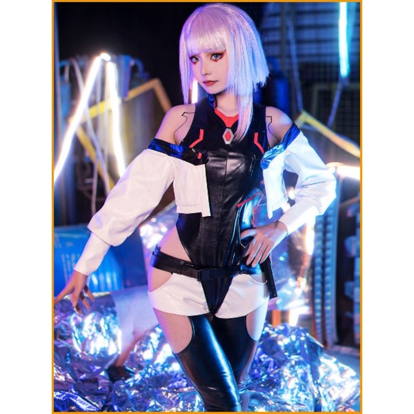 ✨ READY ✨ Iciyo - Lucy Cyberpunk Edgerunner Costume Cosplay Lucyna Kushinada