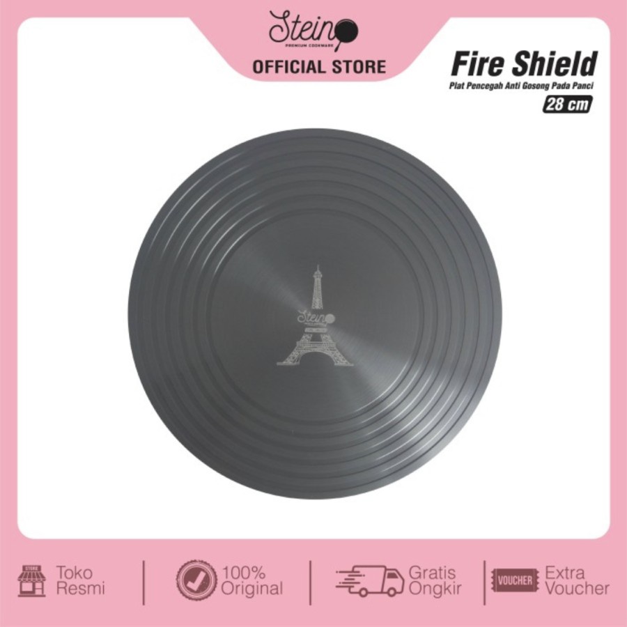 Stein Fire Shield Steincookware Plat Anti Gosong Alas Pelindung Panci