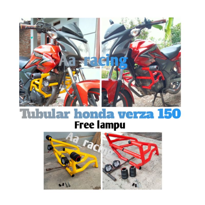 Tubular Engine Guard Verza 150 Terbaru Free lampu