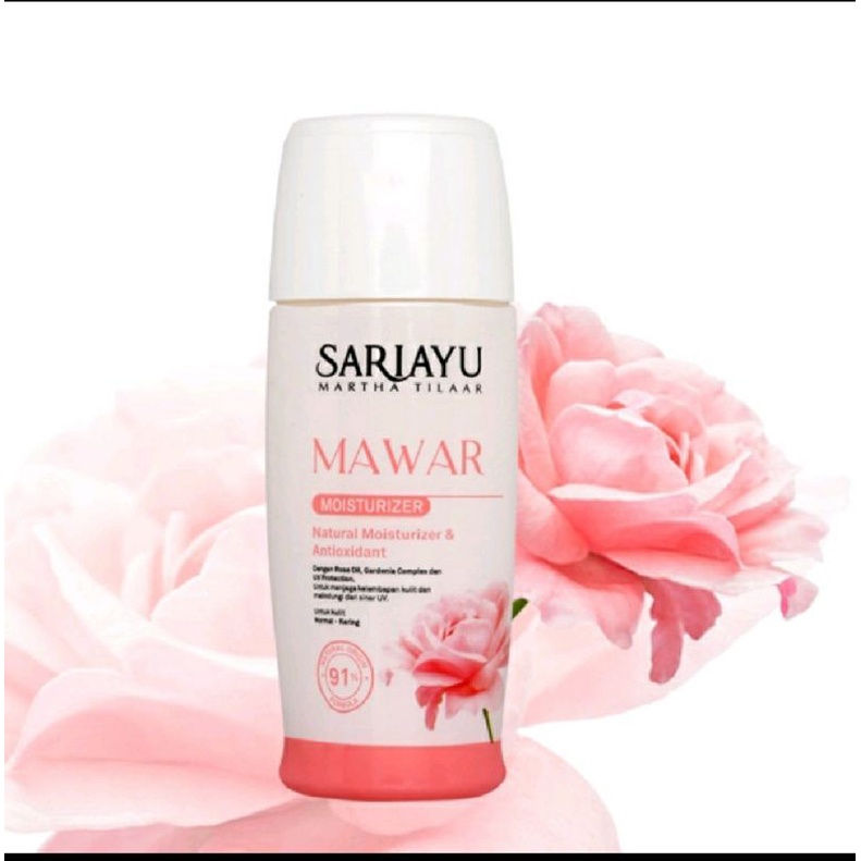 Sariayu pelembab wajah mawar 35ml | jeruk 35ml