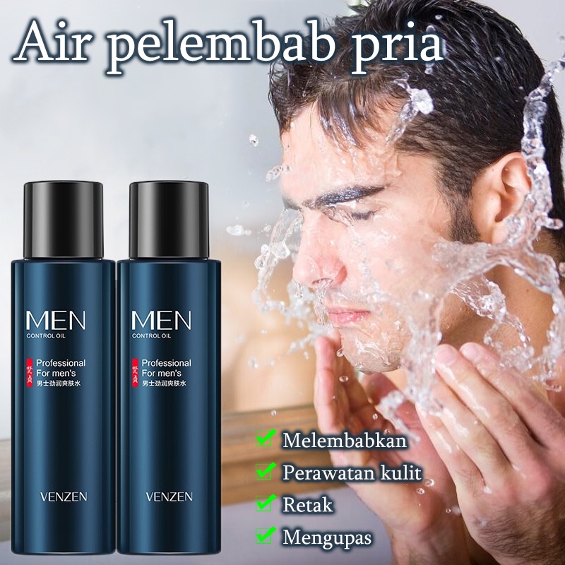 Perawatan pria Toner wajah Pelembab wajah Perawatan wajah 120ml FACE TONER WAJAH Mencegah kekeringan dan pengelupasan MENCERAHKAN MENYEGARKAN MERAWAT KULIT BER JERAWAT MENYAMARKAN FLEK HITAM