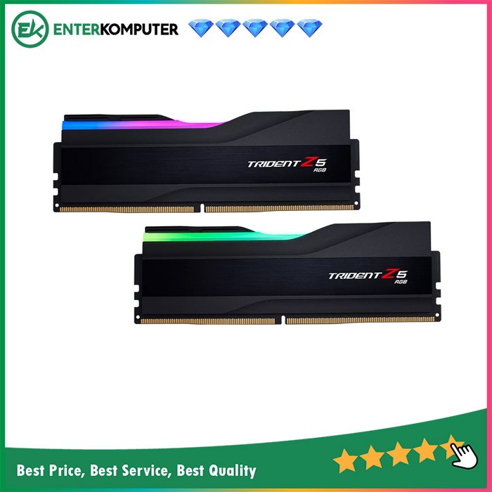 Gskill DDR5 Trident Z5 RGB PC57600 (2x16GB) F5-7200J3445G16GX2-TZ5RK