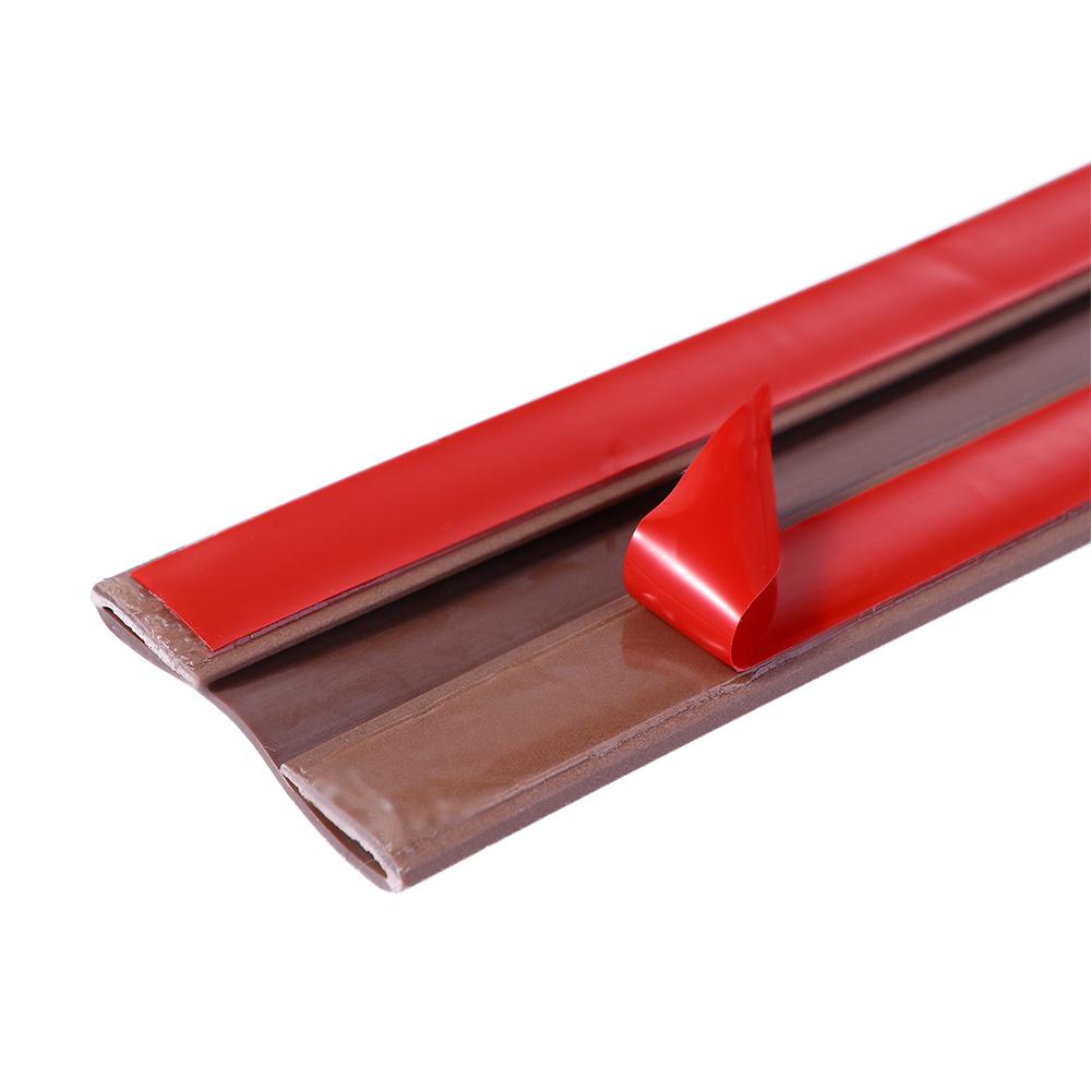 Lanfy Stopper Serut Bawah Pintu Arched Blocker Insulator Fleksibel Tahan Debu Mencegah Colokan Tahan Angin