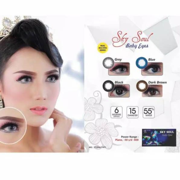 Buy Now Sky Soul Baby Eyes 15.0mm Bisa Minus Surabaya Soflens