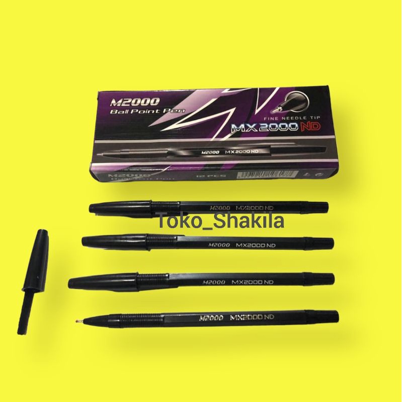 

Pulpen M2000 isi 12pcs/ Bolpoin M2000ND (12pcs)