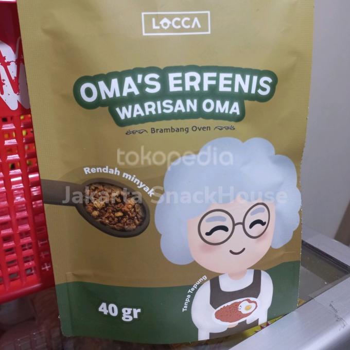 

Brambang Oven 40 Gr Locca Oma's Erfernis Warisan Oma Bawang Goreng