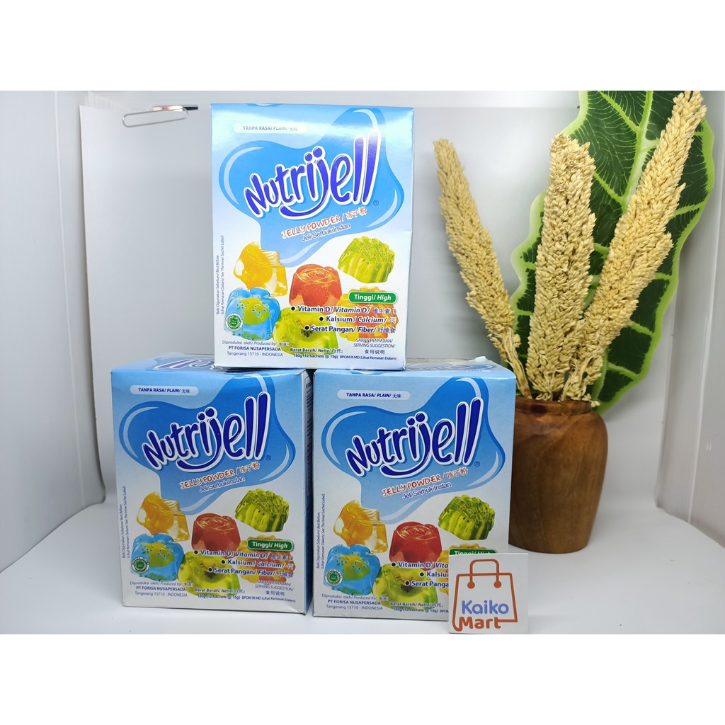 

NUTRIJELL JELLY POWDER 1 SACHET