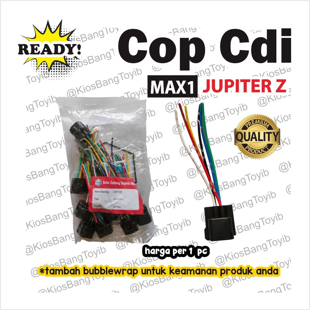 Cop Soket CDI Grade A Bintik Yamaha Jupiter Z Mio Vega ZR (max1)