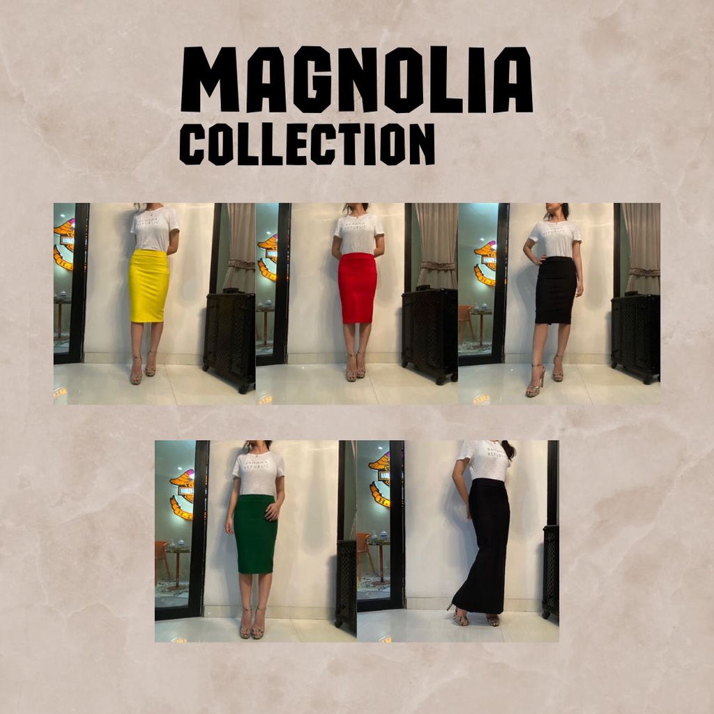 Preloved Magnolia Rok Spandex Authentic (READY STOCK)