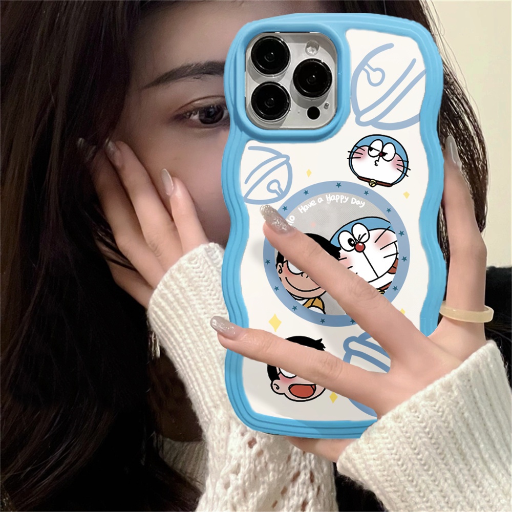 Case TPU Motif Doraemon Untuk iPhone 14 14 Pro MAX 11 Pro 11 Pro MAX 12 12 Pro 12 Pro MAX iPhone 13 Pro MAX X XR XS MAX 6 6S 7 8 Plus SE 2020 Case DGX