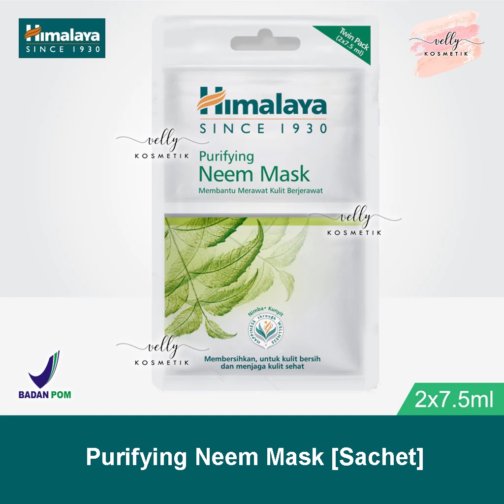 Himalaya Purifying Neem Mask Sachet [ 2x7,5ml ]