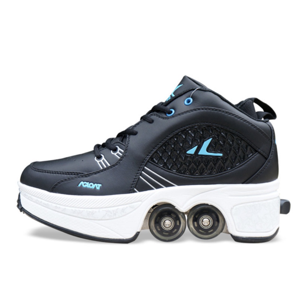 sepatu roda 4 roda kick roller shoes roller skates roler shoe sepatu roda orang dewasa skate - sepatu roda - rollershoes