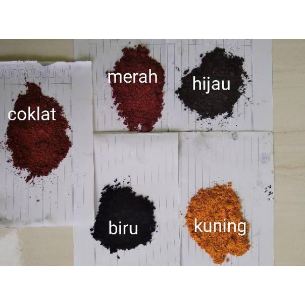 

[H-4W ☎] Pewarna Minyak Berat 25 gr Berbagai Warna-banyak diminati