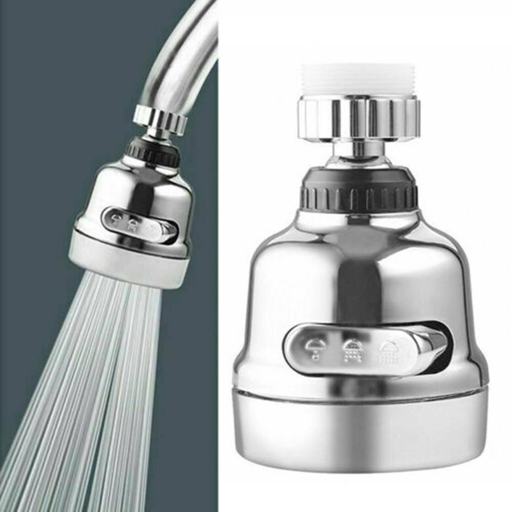 Populer Rotating Faucet Movable Kitchen Water-saving Water Filter Keran Bubbler