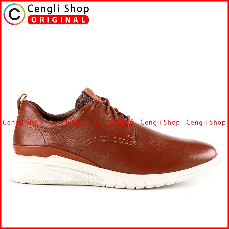 HM016 SEPATU PANTOFEL HUSH PUPPIES PRIA ORIGINAL CASUAL SEMI FORMAL KULIT BRANDED COKLAT BROWN