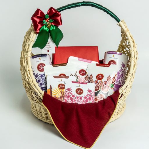 

Sila Hampers Christmas Series Gift Basket (Round) 2022