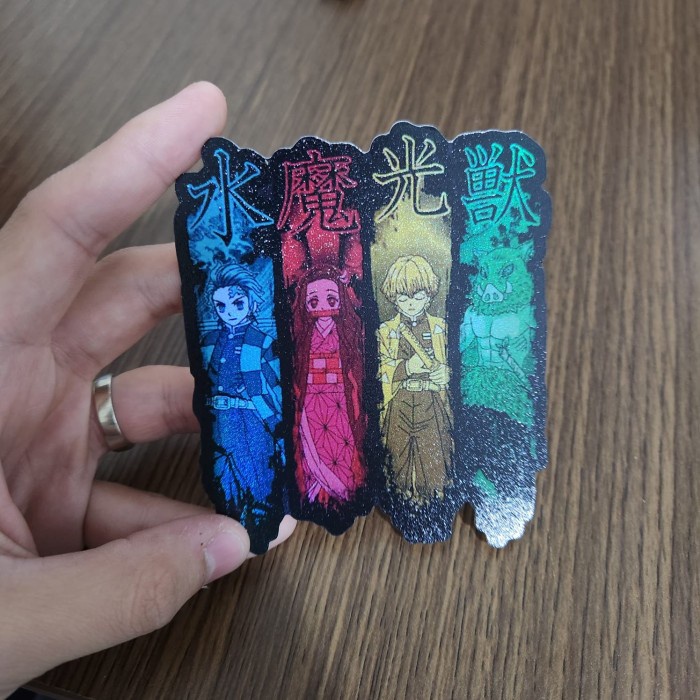 

Sticker Hologram Anime Besar - PSH1301 - Demon Slayer