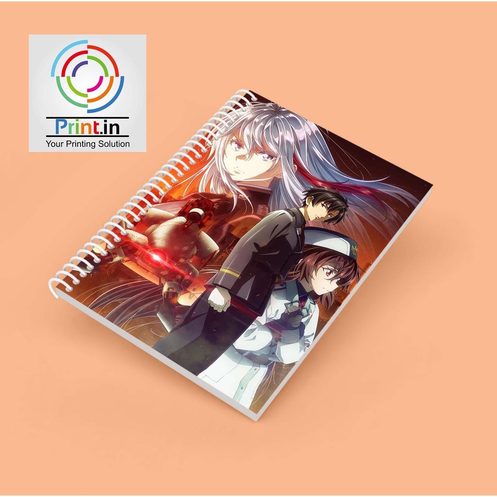 Notebook Spiral Anime 86 Eighty Six Hardcover dan Softcover