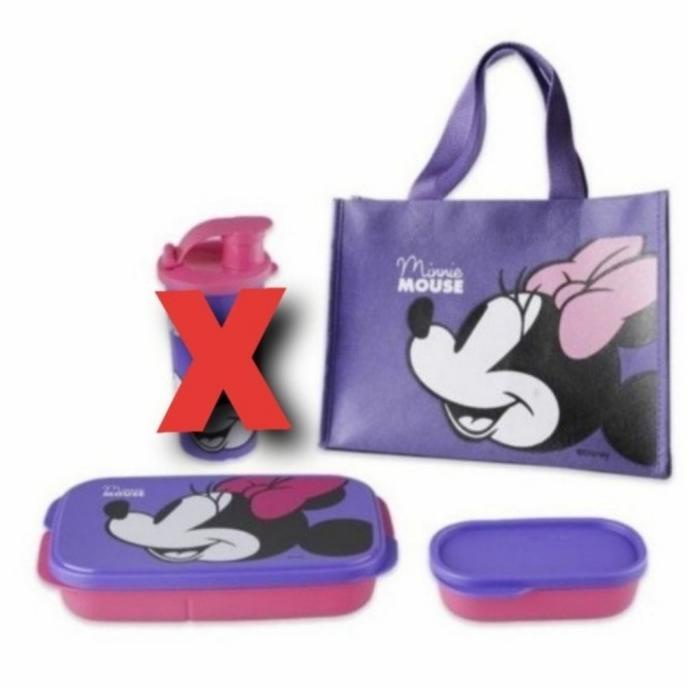 Mickey Mouse Lunch set Bekal Makan Tupperware