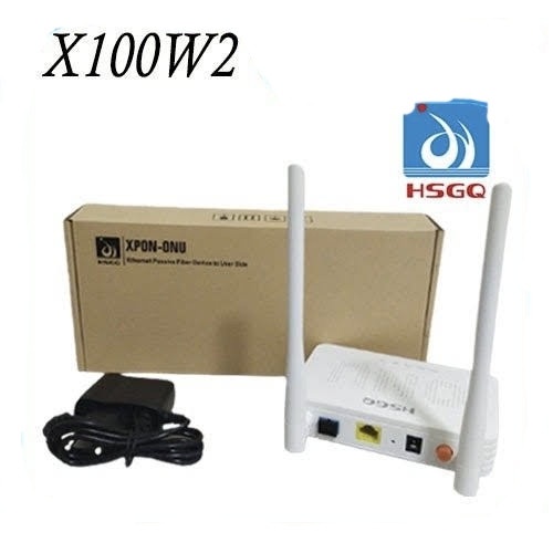 HSGQ X100W2 XPON ONU Router 300Mbps Fiber Opitk 2 Antena M