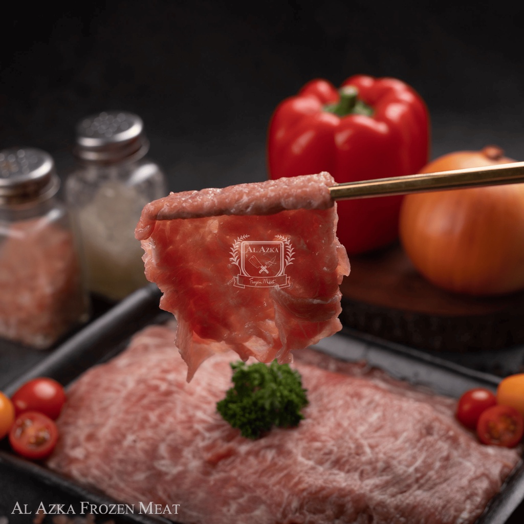 

Beef Slice Meltique Wagyu / Daging Iris Tipis Meltique Premium 250 Gram