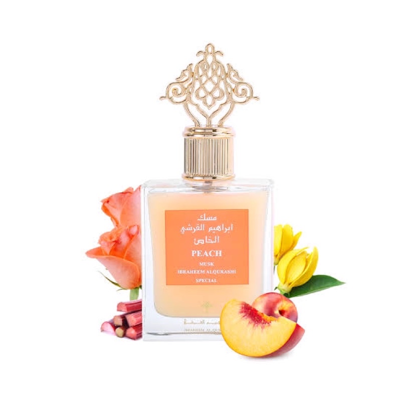 parfum preloved / parfom Peach Musk By Ibrahim Qurashi Ori