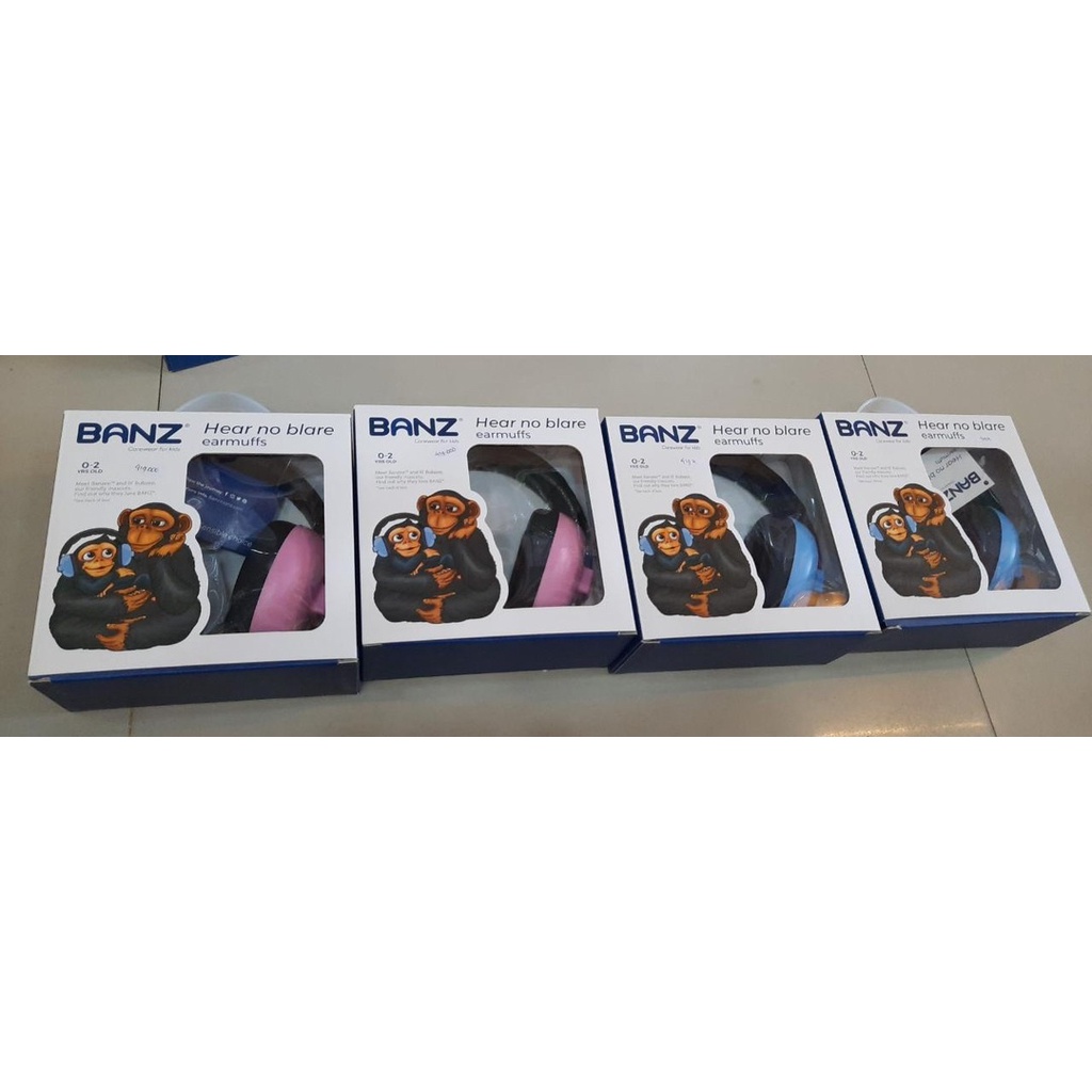 Banz earmuff original - penutup telinga bayi dan anak