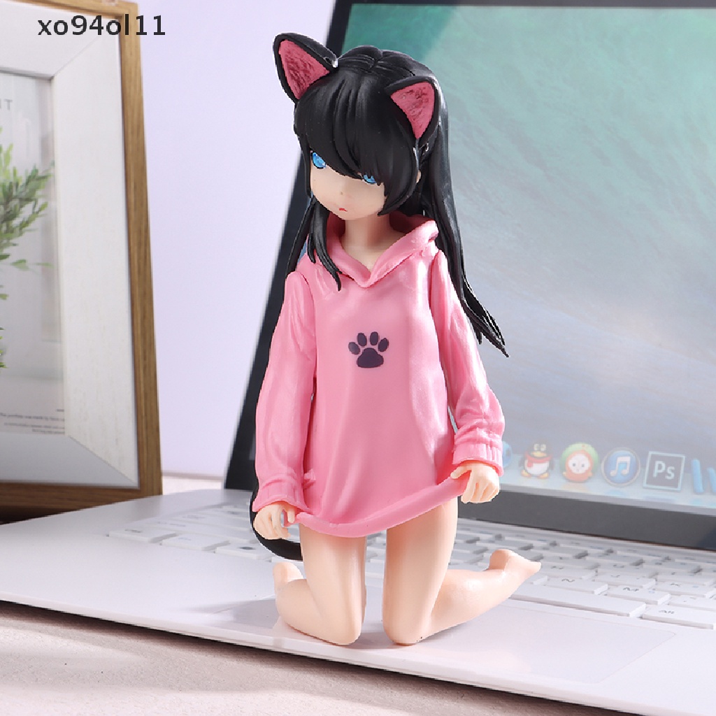 Xo Tokoh Anime Ripuka Action Figure Sexy Kat Meisje Cijfers Collection Model Mainan OL