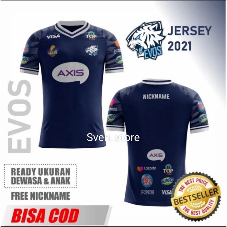 Jersey EVOS ML Mobile 2021