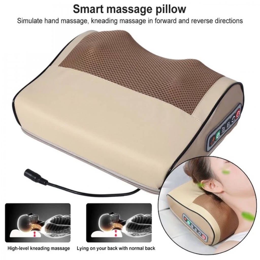 LaGuerir Bantal Pijat Elektrik Multifungsi Full Body Massage JB311