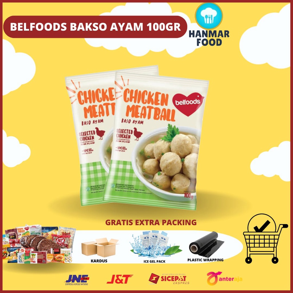 

Belfoods bakso Ayam 100gr