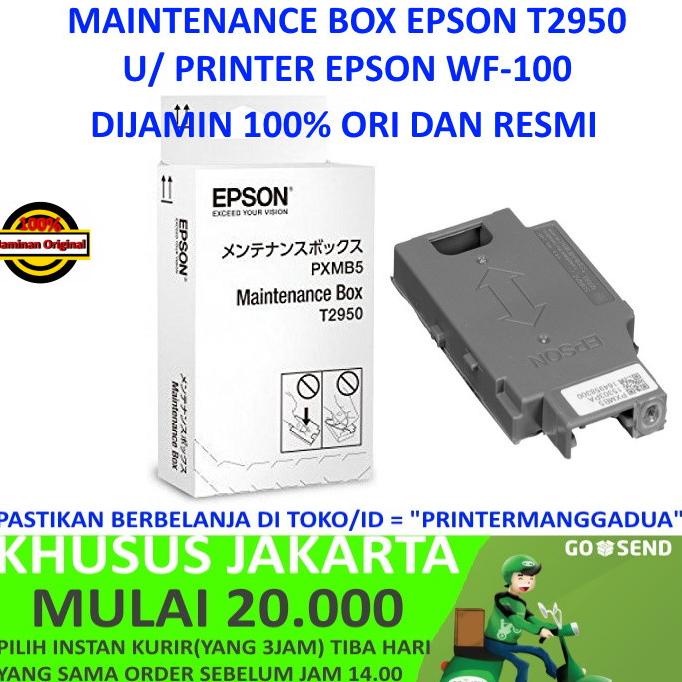 Promo TINTA EPSON WF-100 T289 BLACK CARTRIDGE for wf100