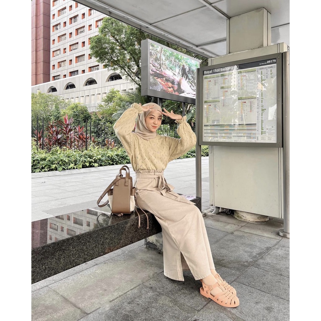 DEFECT SALE EVA LINEN SKIRT