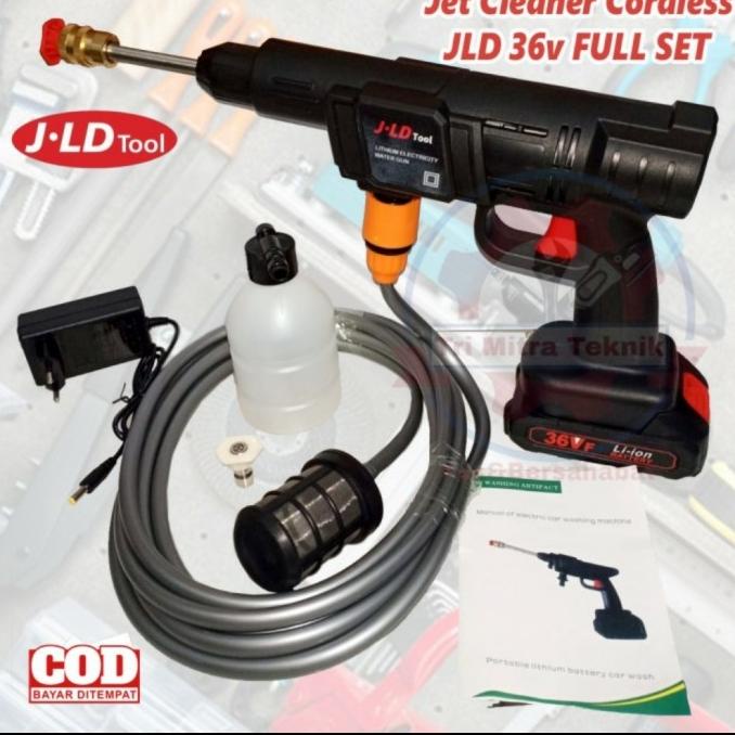 JLD 36 V STEAM CORDLESS JET CLEANER MESIN CUCI MOTOR MOBIL BATERAI ricky87 Kualitas Baik