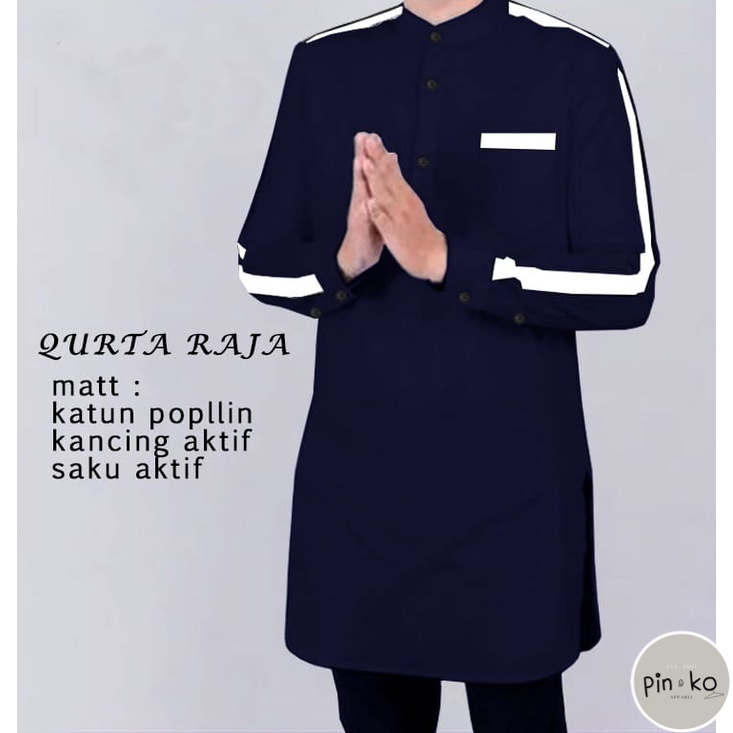 PIK - Koko Kurta Raja - S, M, L, XL, XXL, 3XL/ Baju Muslim Pria/ Fashion Muslim Pria/ Baju Koko Kurta Jumbo