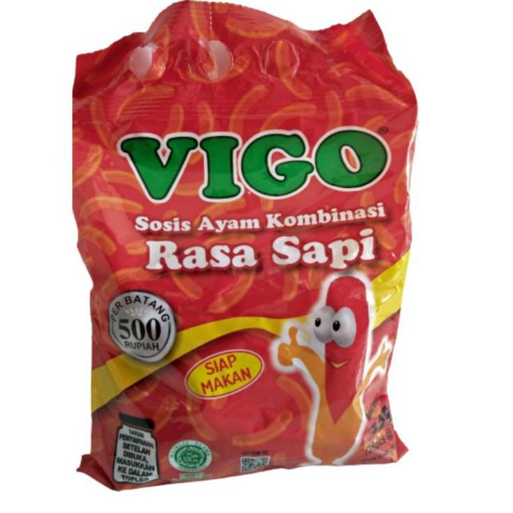 

⚡GROSIR⚡ Sosis Vigo Rasa Sapi Isi 25