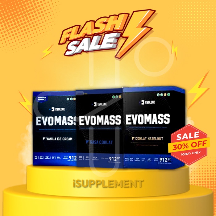 Evolene Evo Mass EvoMass 912 Gram Gr 912gram 912gr 2lbs 2 lbs